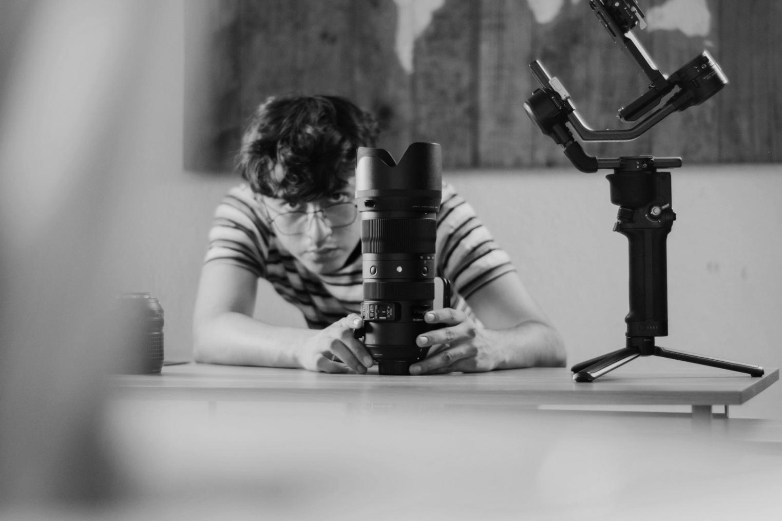 Praktische Demonstration von Dokumentarfotografie-Techniken